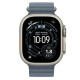 Вживані Apple Watch Ultra 3 GPS + LTE 49MM Natural Titanium/ Blue Ocean Band (MEWH4)