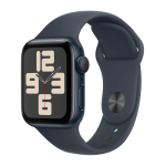 Apple Watch SE 2 2024 GPS + Cellular 44mm Midnight Aluminium Case with Midnight Sport Band M/L MXG23