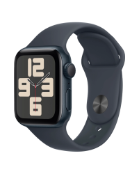 Apple Watch SE 2 2024 GPS + Cellular 44mm Midnight Aluminium Case with Midnight Sport Band M/L MXG23