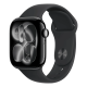 Apple Watch Series 11 GPS 46mm Jet Black Aluminium Case with Black Sport Band M/L MEUX4