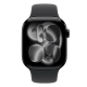 Apple Watch Series 11 GPS 46mm Jet Black Aluminium Case with Black Sport Band M/L MEUX4