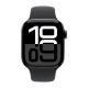 Apple Watch Series 10 GPS 46mm Jet Black Aluminum Case with Black Sport Band (M/L) (MWWQ3)