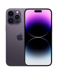 Вживаний iPhone 14 Pro Max 128GB Deep Purple (Відмінний стан) (Фізична SIM, АКБ 100%)