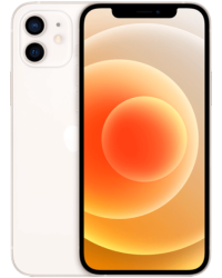 Вживаний iPhone 12 64GB White (Ідеальний стан) (АКБ 100%)
