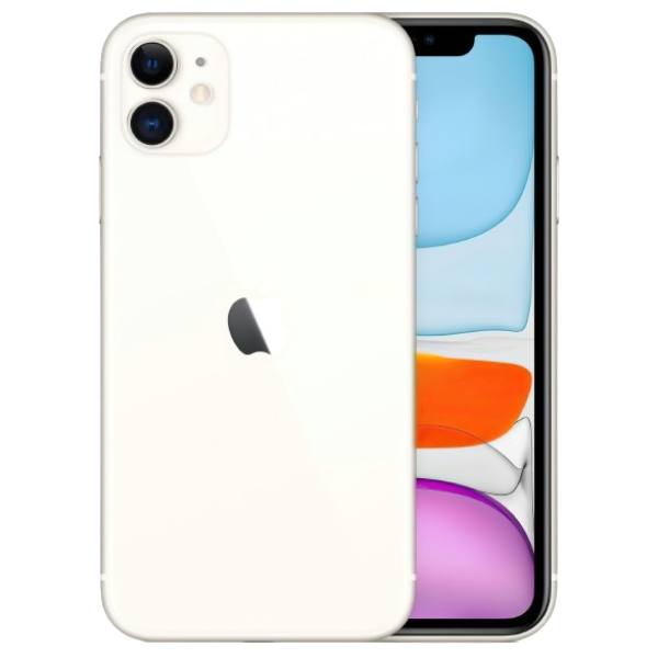 Вживаний iPhone 11 128GB White (Відмінний стан) (АКБ 100